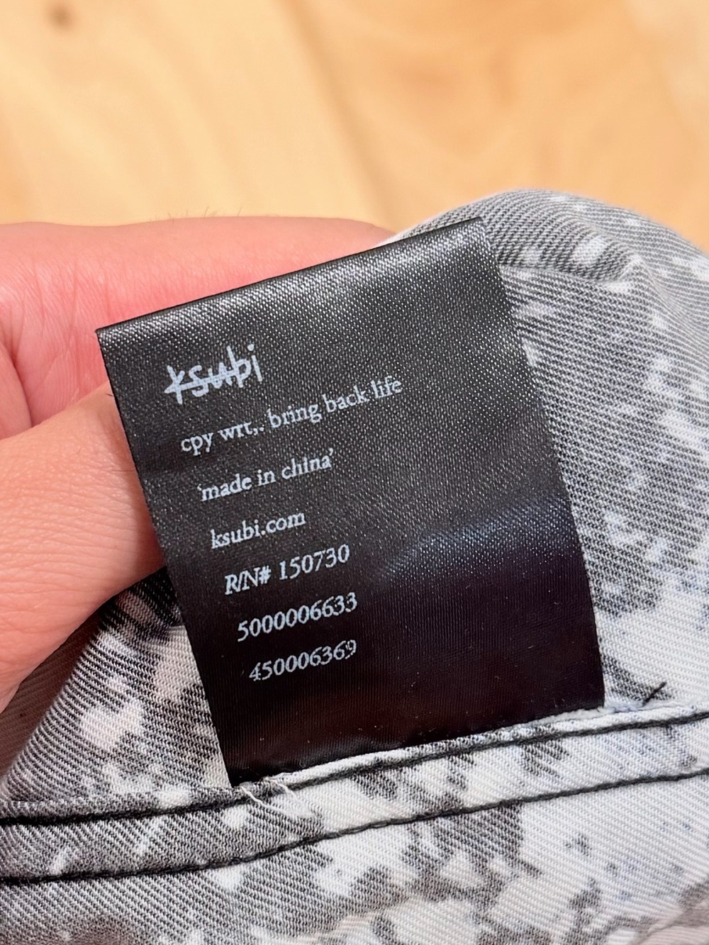 Ksubi Men’s Splash Back Short Sleeve Button Down Shirt - Picture 5 of 6